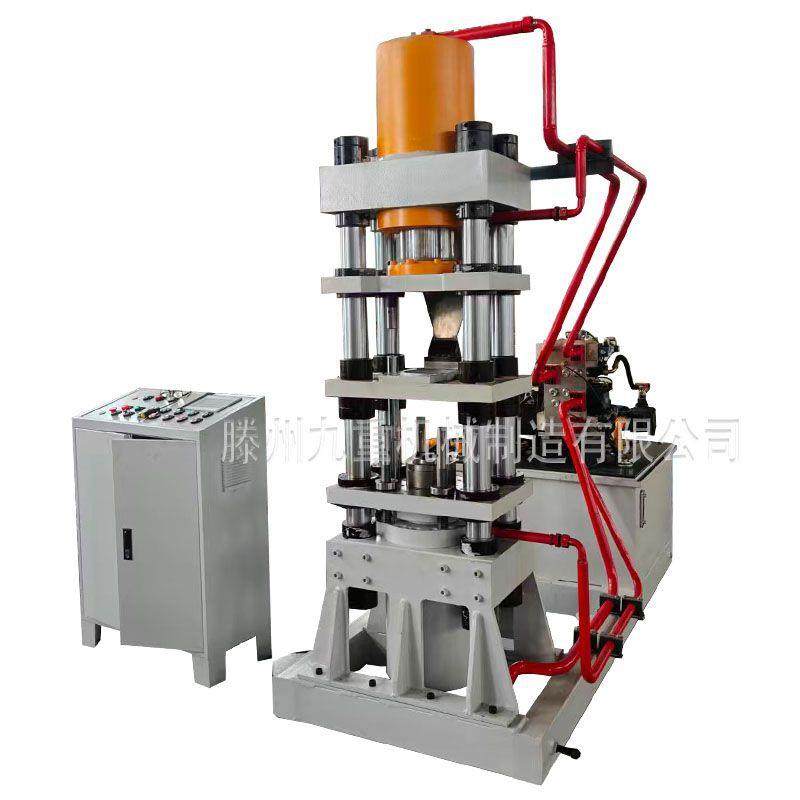 四柱五梁金刚粉压力机伺服快速自动布料钻石粉油压机配带模具,淘宝优惠券,粉丝福利购,淘宝优惠卷