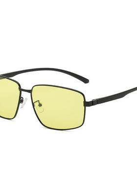 镜眼镜太阳偏光墨镜开车防变色专用男士驾驶男夜视夜钓鱼新款紫外