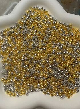 自己串手链的珠子电镀diy