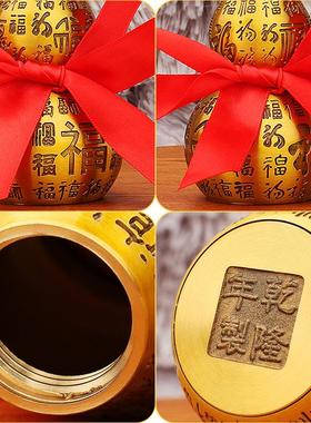 黄铜祥云百福葫芦客厅家居办公室装饰品景区热卖金属工艺品铜摆件