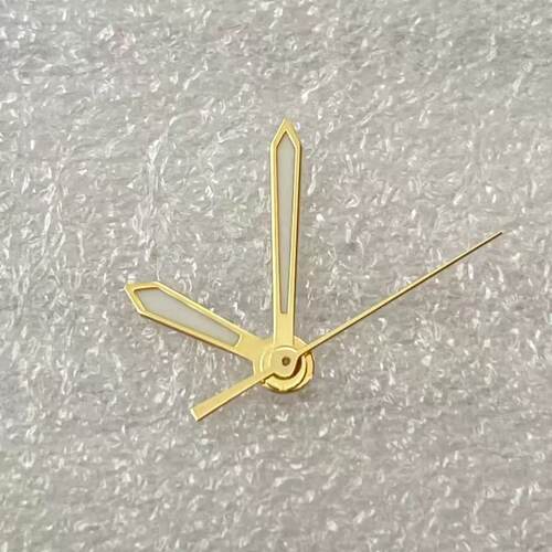 手表配件适配NH35机芯卡款表针，发绿夜光 - 图0