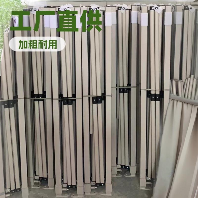 3*3M帐篷折叠伸缩40粗管架涂层420D牛津布户外广告展览遮阳棚 - 图1