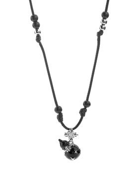 DOACH黑玛瑙葫芦鸢尾花项链