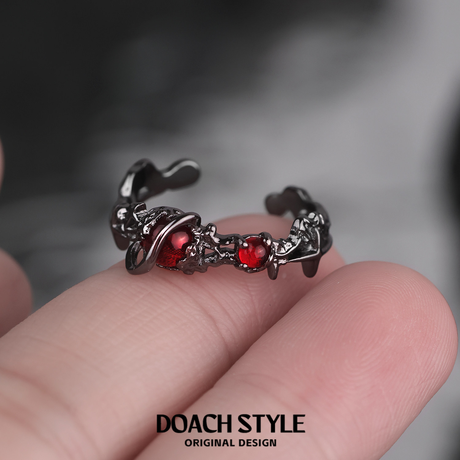 DOACH Luoxi Extreme Planet sterling silver couple ring