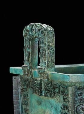 司母戊鼎纯铜大鼎摆件 鼎盛千秋铜鼎青铜方鼎落地 乔迁开业礼品