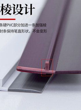 速发封挡器外开门防风门塞防撞意生间门阻门缝门底密门条创卫门挡