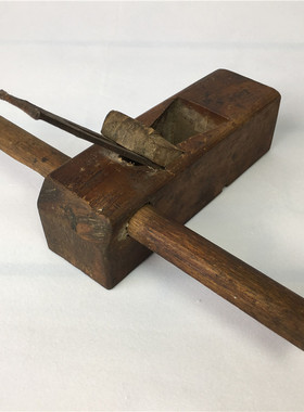 速发老物件手收刨子怀旧老木手具木匠工推刨子民俗展览杂项道具工