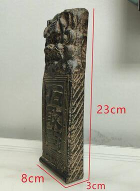 狮子石敢作摆件、镇屋人造石、户外补缺角、吉祥、靠山、化解室内