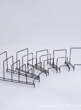 厂家直销简约酒店厨房铁艺分格架展厅陶瓷玻璃多格金属展示架