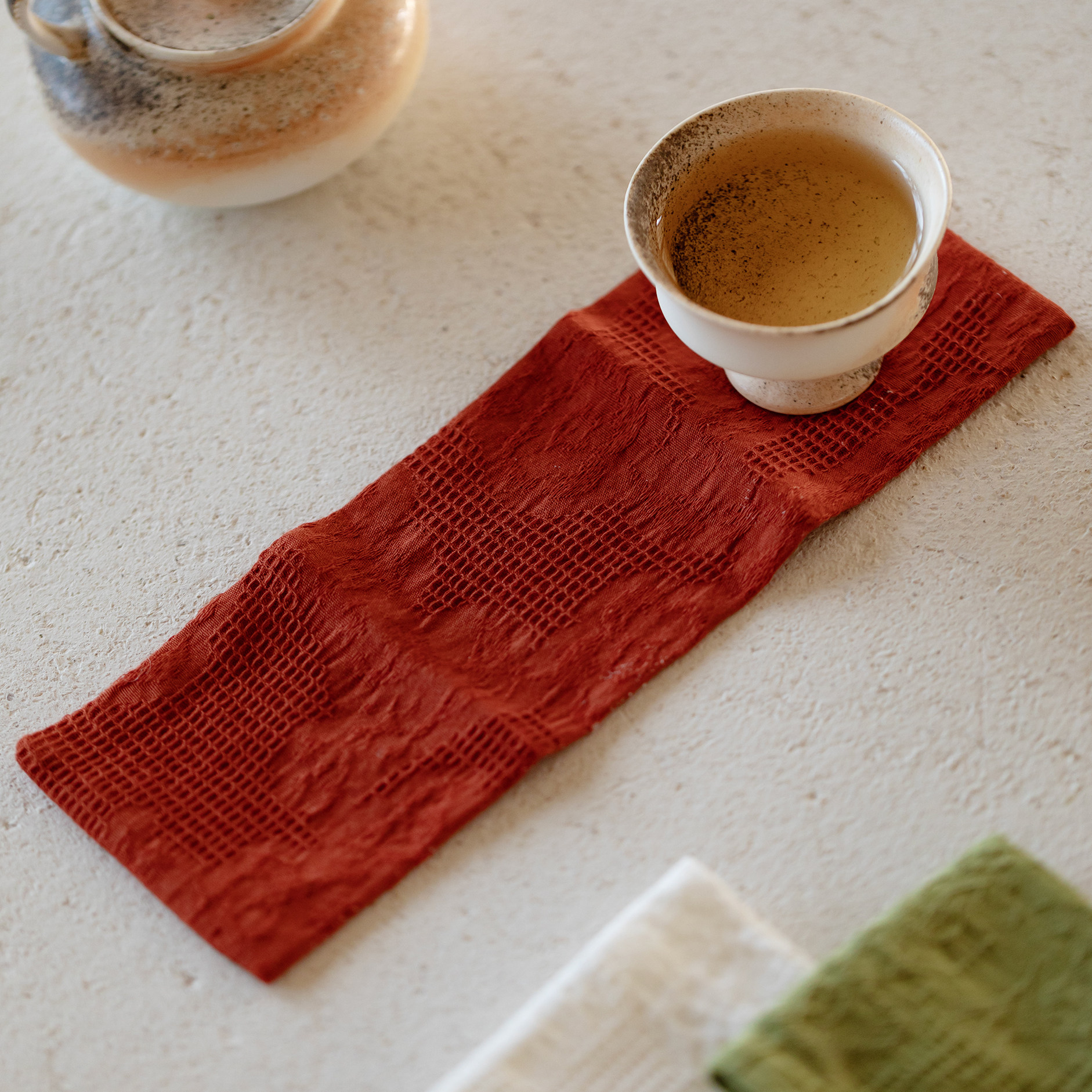 繁野棉麻加厚手工缝制茶巾双面吸水茶桌布茶具零配茶几杯垫壶垫,淘宝优惠券,粉丝福利购,淘宝优惠卷