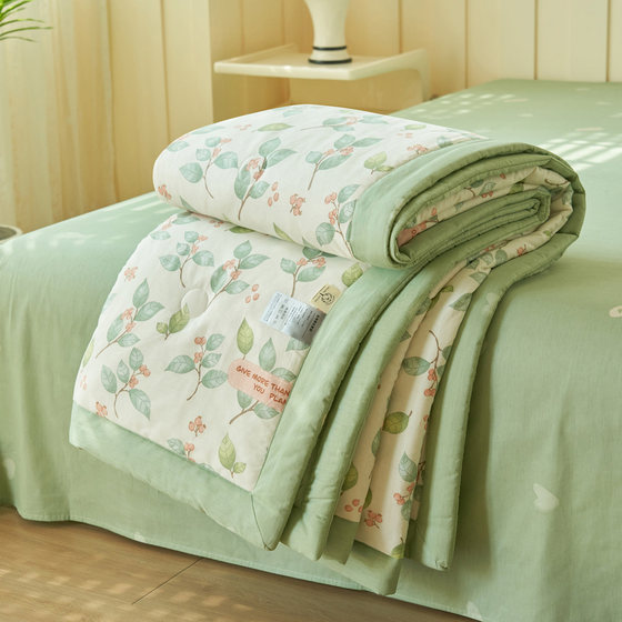 Hongbean Xinjiang pure cotton air-conditioned summer quilt