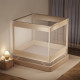 Red bean anti-fall mosquito net for home bedroom