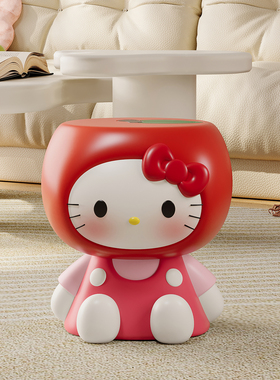 HelloKitty苹果猫边几摆件
