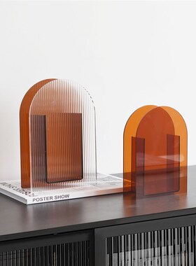 速发风艺术花插高级感亚克力饰瓶家居装花品几摆创意何件