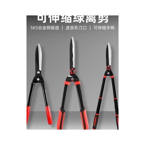 速发园力大剪刀修枝剪剪果树园林艺剪绿篱剪强花修剪草坪树枝绿化 - 图3