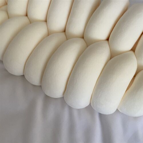 速发北欧风简约氨纶毛毛虫编织抱枕椅沙发靠背靠枕装饰飘窗靠垫新 - 图3