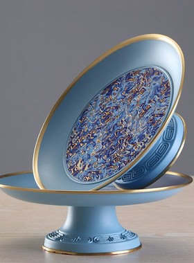 速发佛具用品大全彩供水杯家摆供佛黄供香炉铜灯供果果盘桌面用件