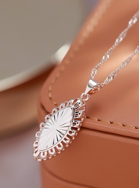 women neckl 23 pendant hollow gold ethnic vintage jewelry