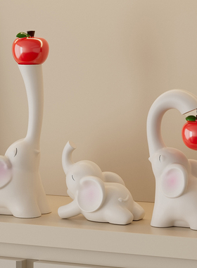 大象电视柜装饰摆饰轻奢高档搬家礼物乔迁新居礼品送朋友闺蜜姐妹