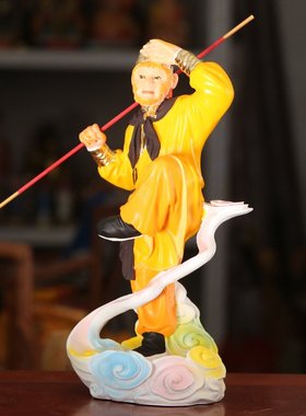 高档12寸齐天大圣佛像 孙悟空斗战胜佛神像 生肖猴家用供奉摆件