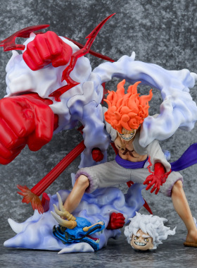 海贼王黄蜂尼卡五档太阳神鲁夫鬼岛终局之战果实觉醒模型模型摆件