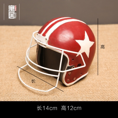 ESuropean Retro Old Cafe Bar Shop Restaurant Old Helmet Win