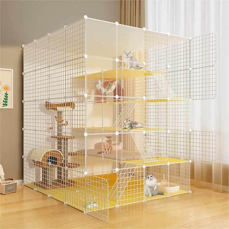 猫城堡猫笼子家用室内超大自由空间一体猫别墅猫屋舍猫窝幼猫空笼,淘宝优惠券,粉丝福利购,淘宝优惠卷