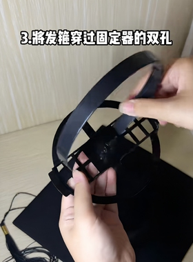 毕业帽防掉支撑发卡新品