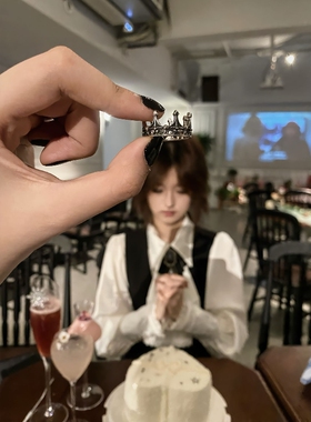 戒指皇冠公主风生日拍照出片