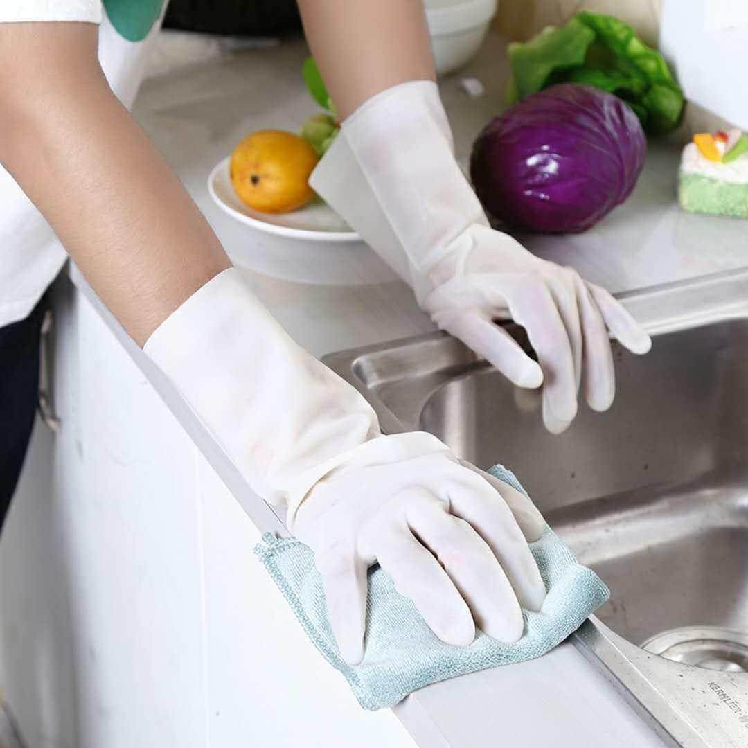 双双牌白色加厚正宗牛津防切割防撕裂杀鱼防刺洗碗胶皮乳胶手套,淘宝优惠券,粉丝福利购,淘宝优惠卷