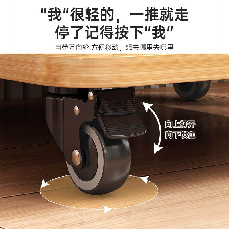 旋转书架可移动置物架卧室儿童绘本架家用落地展示架子360度书柜,淘宝优惠券,粉丝福利购,淘宝优惠卷