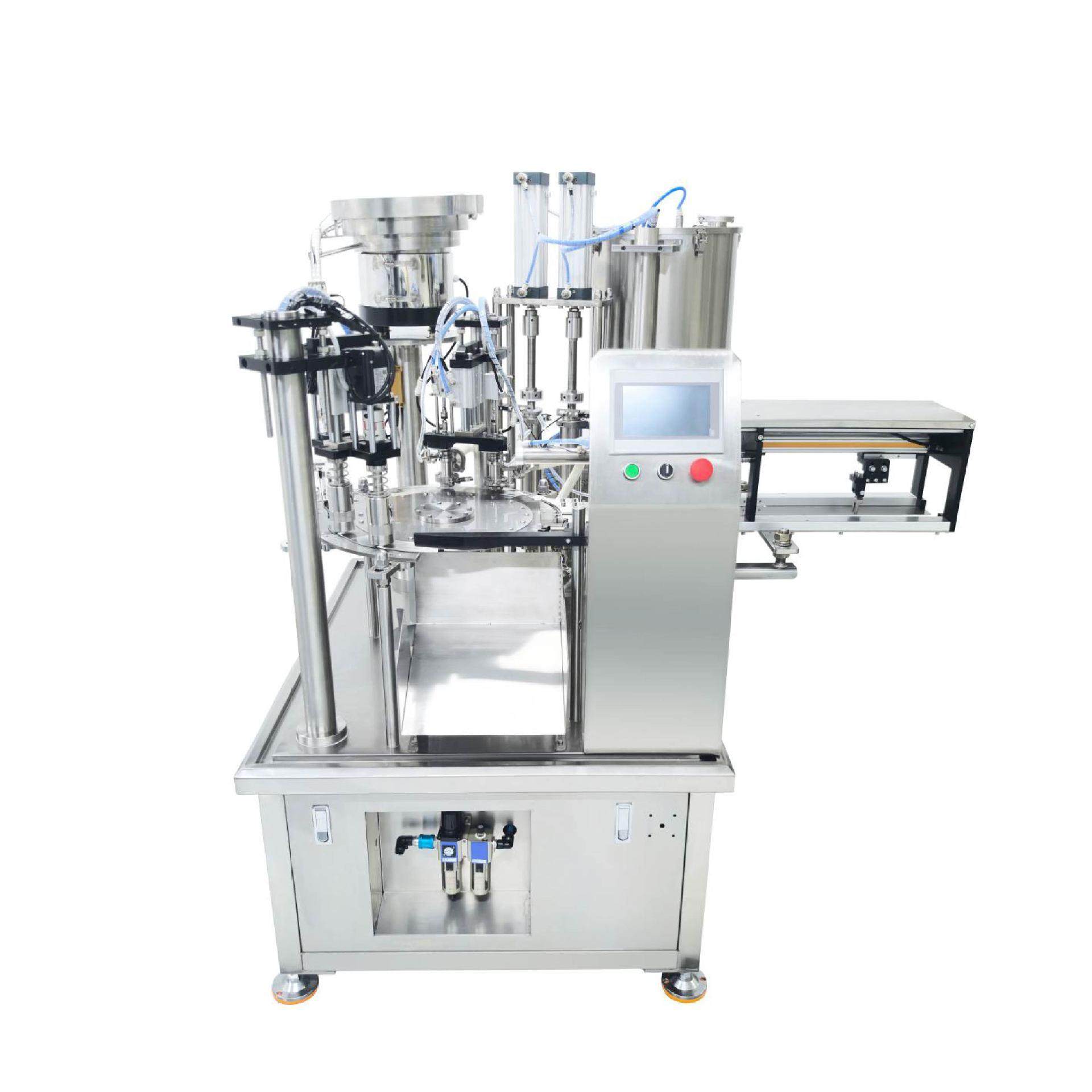 双头吸嘴袋灌装锁盖机 全自动吸嘴袋果汁酱料定量灌装设备,淘宝优惠券,粉丝福利购,淘宝优惠卷