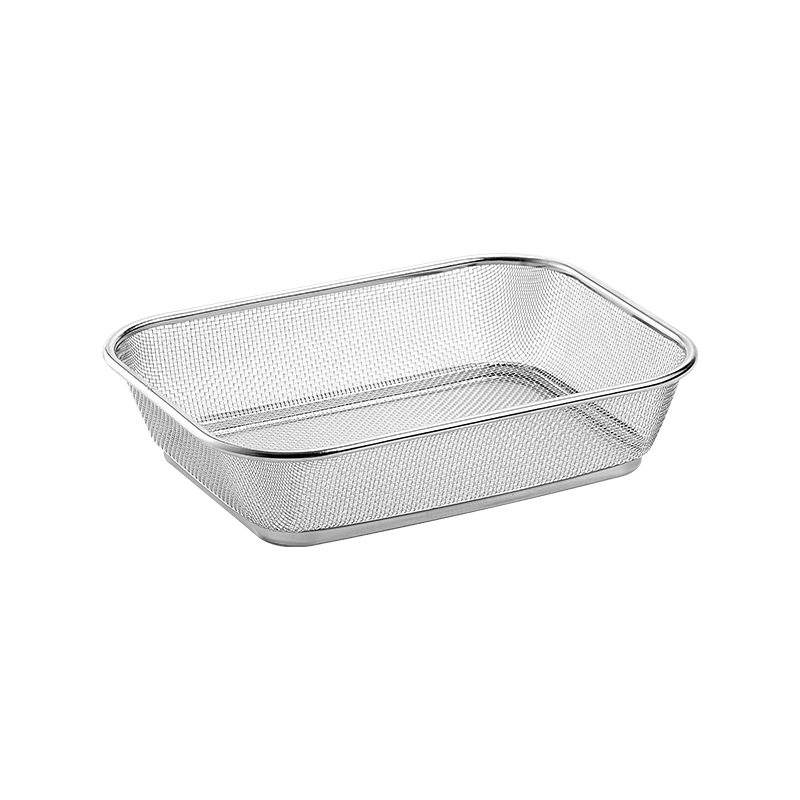 SP SAUCE厨房不锈钢沥水篮滤水篮长方形淘米洗菜盆备菜盘水果漏盆,淘宝优惠券,粉丝福利购,淘宝优惠卷