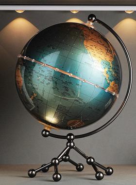 地球仪摆件轻奢高级感宇航员太空人男孩生日礼物儿童房间装饰乔迁