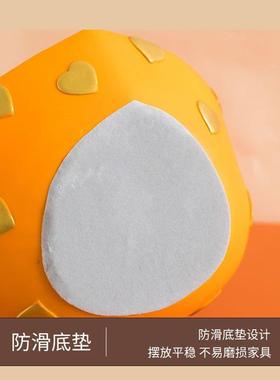 北欧轻奢创意泡泡女孩摆件玄关钥匙果盘收纳乔迁客厅装饰品礼物