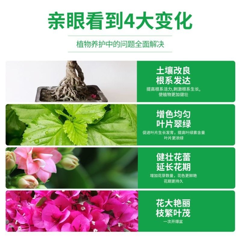 快速开花粉爆花肥玫瑰月季三角梅茶花植物花卉园艺通用型水溶肥料,淘宝优惠券,粉丝福利购,淘宝优惠卷