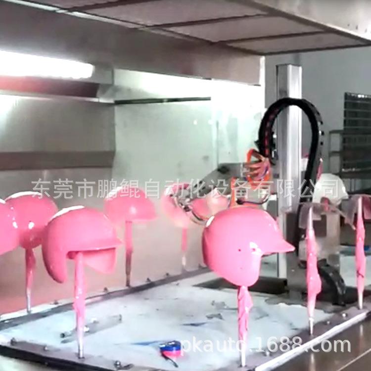 厂家货源骑行头盔1出4自动喷涂机 公路半盔多功能喷漆设备 喷油机 - 图1