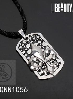 。Qinuo mens short clavicle neck chain fashion retro fashio