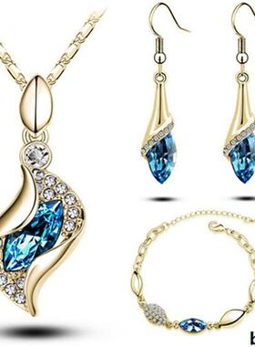 好货ZOSHI African Gold Color Jewelry Sets For Women Accessor