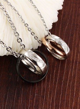 Manufacturers selling jewelry exquisite zircon double loop