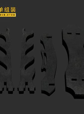 兵器展架木质展示架支架摆件玩具四层刀架四层摆件