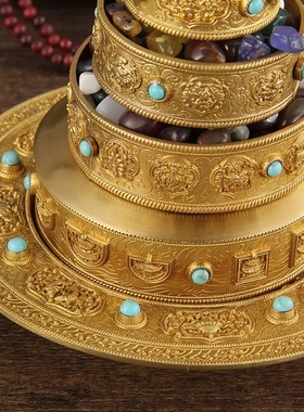 慧宝曼扎盘37堆密宗前行供修曼茶