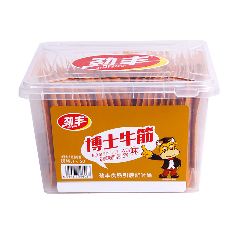 劲丰博士牛筋辣条8090后一根筋辣条小零食儿时经典网红爆款小包装,淘宝优惠券,粉丝福利购,淘宝优惠卷