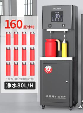 德世净水器商用锅炉超滤饮水机大容量自来水过滤厂车间热水器