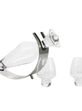 现代轻奢欧式丘比特酒具醒酒器样板间餐厅客厅摆件