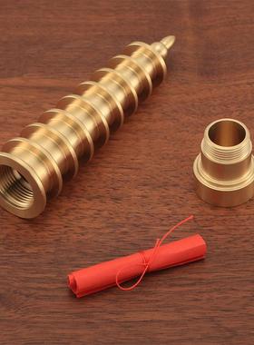 纯黄铜文昌塔 9九层铜文昌塔摆件小铜器地摊黄铜摆件厂家