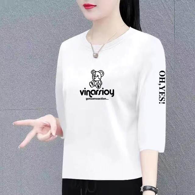 Clearance clearance foreign trade mother's clothing three-quarter sleeves for women