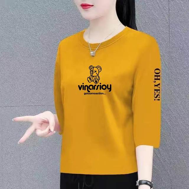 Clearance clearance foreign trade mother's clothing three-quarter sleeves for women