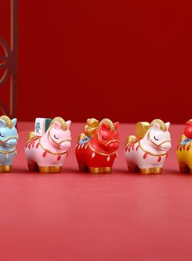 马上有钱摆件国潮风马到成功装饰品客厅玄关家居店铺开业乔迁礼物