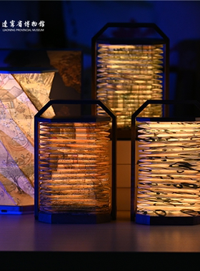 辽宁省博物馆手提灯旋转灯装饰